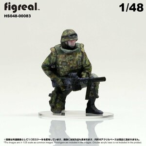 HS048-00083 figreal 陸上自衛隊 1/48 JGSDF 高精細フィギュア