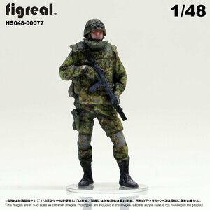 HS048-00077 figreal 陸上自衛隊 1/48 JGSDF 高精細フィギュア