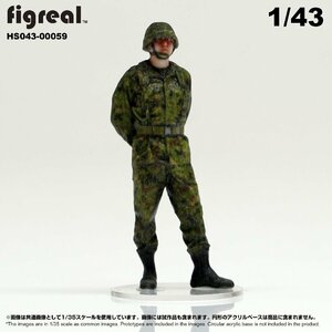 HS043-00059 figreal 陸上自衛隊 1/43 JGSDF 高精細フィギュア