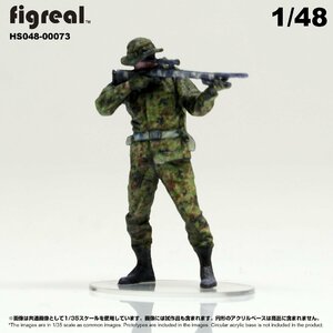 HS048-00073 figreal 陸上自衛隊 1/48 JGSDF 高精細フィギュア