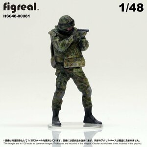 HS048-00081 figreal 陸上自衛隊 1/48 JGSDF 高精細フィギュア