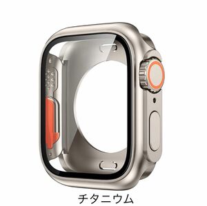 Apple Watc41mm用ハードケース　Apple Watch ultra仕様　スターライト