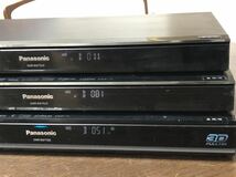 Panasonic ブルーレイディスクDMR-BWT 620 2012年製 2台/DMR-BWT500 (2011 年製1台 まとめて3台セット(通電確認のみジャンク_画像2