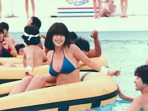 生写真　昭和アイドル　河合奈保子　グラビア　水着4