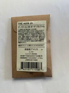 ルラボ LE LABO サンプル 香水 THE NOIR テノワール 29