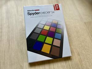 [ unopened * free shipping ]Datacolor SpyderCHECKR 24 SCK200 color reference tool COLORCHECKER