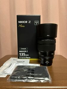 【極美品・保証期間内】NIKKOR Z 135mm f/1.8 S Plena 保証付き（2月18日時点で残り1年7ヶ月） Nikon レンズ プレナ S-Line Zマウント