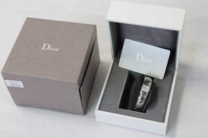 【0226B】(500) Dior ディオール レディース腕時計 Les Montres D96-100MAG ケース ギャランティ 国際保証書 余ゴマ 不動品 中古現状品