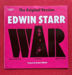 Edwin Starr 黒い戦争 War いい音で録音されてます。12inch盤その他にもプロモーション盤 レア盤 人気レコード 多数出品。