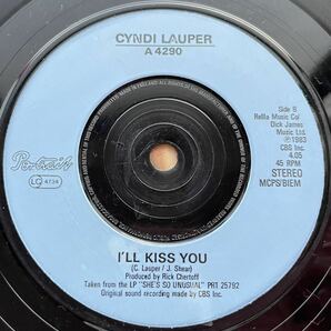 EP盤 Cyndi Lauper Time After Time 7inch盤 その他にもプロモーション盤 レア盤 人気レコード 多数出品。の画像3
