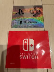 任天堂　スイッチ　クロス　＆　プレイステーション　ステッカー Nintendo