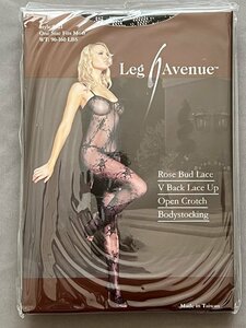 レッグアベニュー　Leg Avenue ボディーストッキング　股空き　新品未使用　49-4