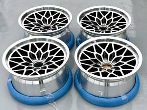 【未使用】Snow flake Wheel set 17inch×９J スノーフレークホイール４本セット 17インチ９J オフセット+３ 5穴 PCD120.65 