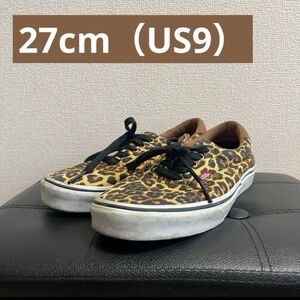 ☆良品　VANS authentic レオパード　ヒョウ柄　US10 TC9R バンズ