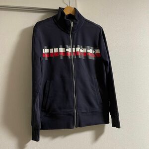 トミーヒルフィガー　TOMY HILFIGER ジップアップパーカー　裏起毛　L