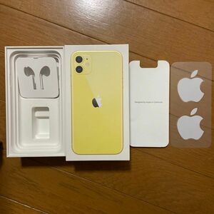 iPhone11 空箱 黄色 イエロー