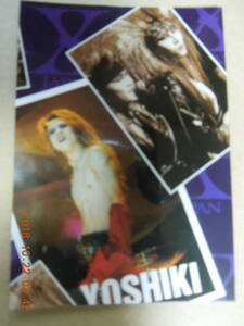 No.003 ： X JAPAN / TOSHI Toshl YOSHIKI HIDE / Trading Collection Card トレーディングコレクションカード