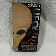 CONTACT UFO Alien Abductions VHS UFO エイリアン　未確認飛行物体　UMA サブカルチャー　オカルト_画像1