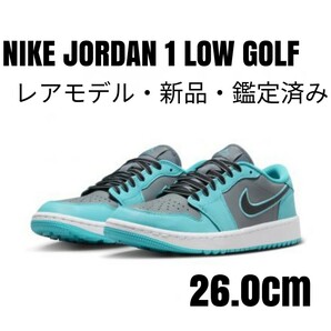 【新品レア箱有】NIKEナイキ JORDAN 1 LOW GOLF 26.0②