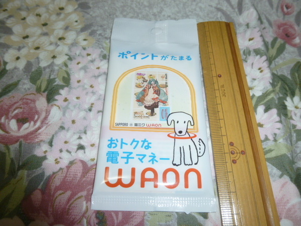 送料込み! 札幌 雪ミク 2024 WAONカード 未開封 (初音ミク・ICカード・札幌雪祭り・新品