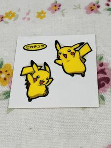 ポケモン デコキャラシール ツインver ピカチュウ