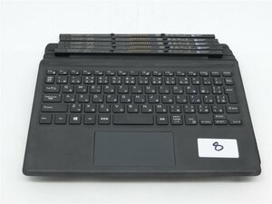 中古　【5個まとめ】DELL K16M001 トラベルキーボード　ブラック　Latitude 5285対応　ジャンク品/通電動作未確認 　送料無料