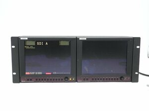 中古品　ASTRODESIGN　DM-3010X2 8型 8インチ 液晶 モニター HD LCD MONITOR 業務用　放送用　アストロデザイン ※通電のみ●ジャンク品　