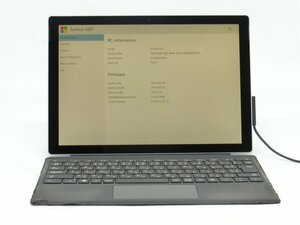 中古　SurfacePro　1807◆Corei5　7300U 　2.6GHZ　◆M.2SSD256GB◆メモリ8GB◆BIOSまで表示　　詳細不明　ジャンク品　　送料無料