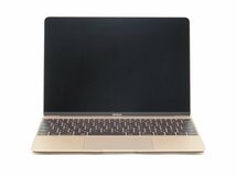 中古　Macbook 　A1534　 　通電しません　　本体止めネジ欠品 　詳細不明　ノートPCパソコン　ジャンク品　_画像1