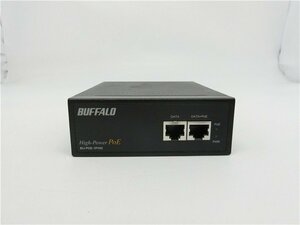 中古　BUFFALO バッファロー BIJ-POE-1P/HG High-Power PoE インジェクター　動作品　送料無料