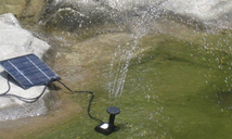 ソーラー 噴水 ソーラー 池 ポンプ 庭の噴水用 省エネ 池でも使えるポンプ　太陽光　自動_画像5