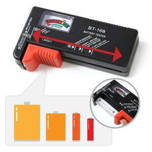 バッテリーテスター 電池の残量チェッカー 電池チェッカー ボタン電池 乾電池 角電池 電池テスターの画像5