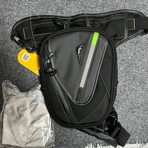 ★新品！ タグ付き！ プラザ限定！クシタニ カワサキ コラボ レッグバック KUSHITANI Kawasaki ブラック