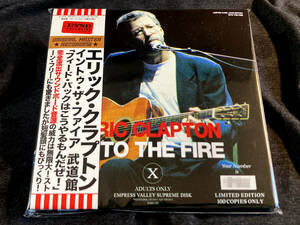 ●Eric Clapton - イントゥ・ザ・ファイヤ 武道館 Into The Fire : Mid Valley プレス2CD見開き紙ジャケット