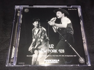 ●U2 - New York 928 : Moon Child プレス2CD