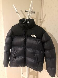 美品 ザノースフェイス THE NORTH FACE ヌプシ　ダウンジャケット 表記Lサイズ ネイビーJACKET 