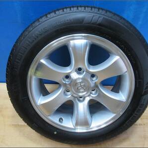 ★★5753★美品・SEIBERLING 215/60R17夏・タイヤ・プラド120純正・17×7.5J・ET30・穴6・PCD139.7・ハイエース200系等★★の画像2