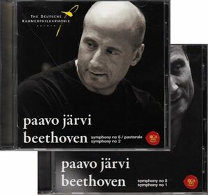 3/31#2枚セット!!*パーヴォ・ヤルヴィ/ベートーヴェン:交響曲第1,5,6,2番