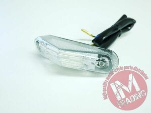 ミニLEDテールランプ クリアレンズ バイク用 ナンバー灯付き XT250X セロー WR250 TW200 TW225 トリッカー DT125 ドラッグスター SR400◇