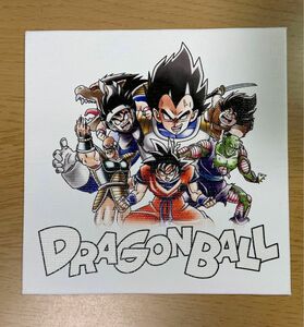 ドラゴンボール キャンバスアート　色紙 鳥山明 悟空 ベジータ ピッコロ 悟飯