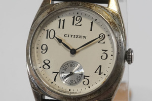 1円~【154】CITIZEN／シチズン　4645-E69102　クオーツ　ボーイズ　ユニセックス　スモールセコンド　1938年モデル