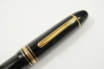 【194】MONTBLANC／モンブラン　MEISTERSTUCK 149　万年筆　4810　ドイツ製　ペン先:18C 750_画像3