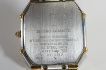 1円~【256】実働　SEIKO／セイコー　CREDOR／クレドール　22K SGP 20ベゼル　7771-5010　クオーツ　ゴールド文字盤　_画像10