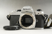 1円~【279】Nikon／ニコン　FM　ボディ　シルバー　■Nikon　MF-12　_画像1