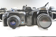 1円~【293】MINOLTA／ミノルタ　カメラ11台　まとめ売り　一眼レフカメラ　オートフォーカス　マニュアルフォーカス　動作未確認_画像3