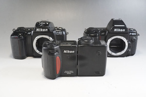 1円~【294】Nikon／ニコン　カメラ3台　まとめ売り　オートフォーカス　動作未確認