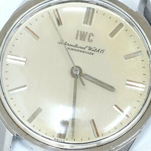 IWC インターナショナル シャフハウゼン メンズ 手巻き 時計 cal.89 魚リューズ オールドインター ★20B23の画像7