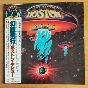 ボストン「Boston」LP日本盤帯付