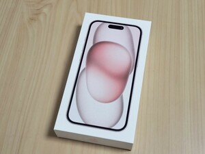 Apple iPhone 15 128GB ピンク - SIMフリー 5G対応　完全新品未開封　