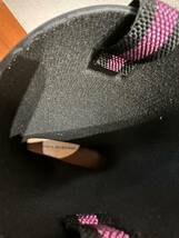 FABIO RUSCONI ファビオルスコーニ ロング レインブーツ 黒 雨靴 EU36 23cm レディース MADE IN ITALY_画像2
